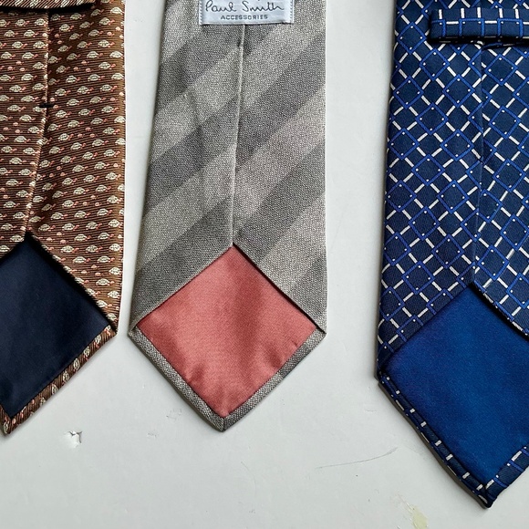 Paul Smith, Church’s, Charles Hill gorgeous English ties made in England 🏴 - Picture 2 of 7